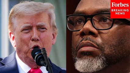 'You Either Want Democracy Or You Want An Oligarchy': Brandon Johnson Slams Trump Administration