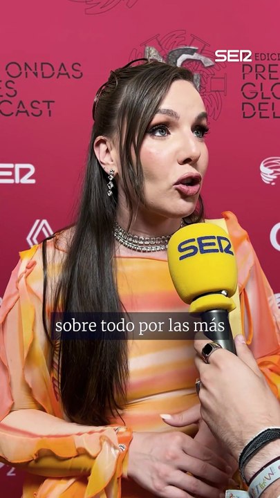 Inés Hernand en la alfombra roja de los Ondas del Podcast: '48 millones, pese a lo que diga VOX"