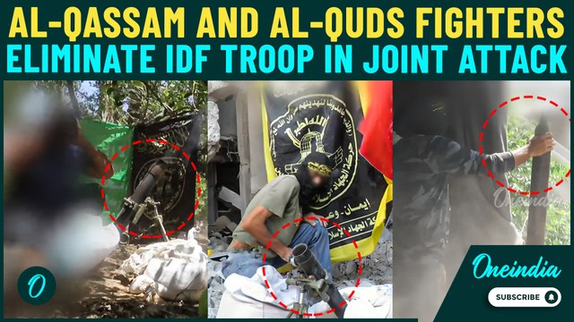 Al-Quds Sniper Ambush, Kill IDF Soldier in Chilling On-Cam Moment; Hamas' EXPLOSIVE Gaza Ambush