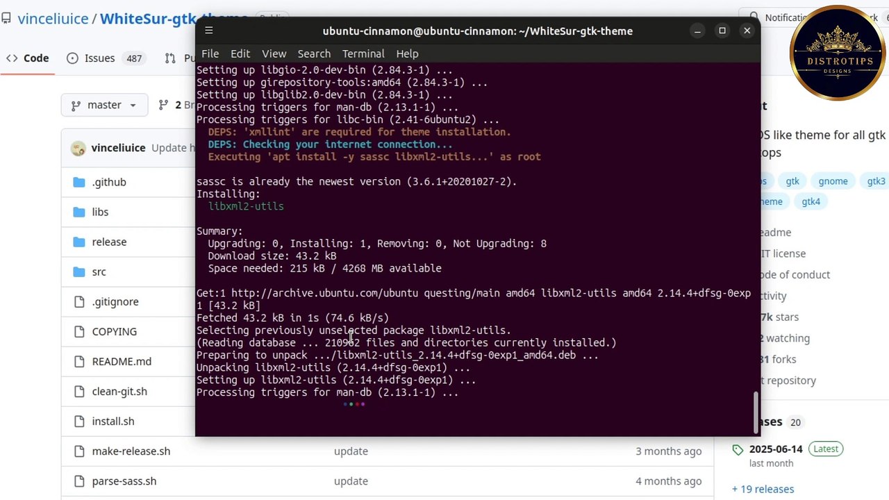 UBUNTU CINNAMON 25.04 LOOK LIKE MACOS