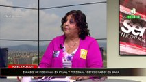 Victoria Alcántar habla sobre la escasez de medicina en el Ipejal y personal comisionado en el SIAPA