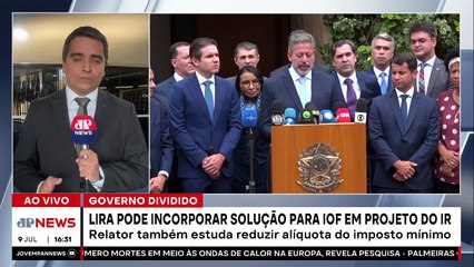 Arthur Lira busca solução para IOF em projeto do imposto de renda