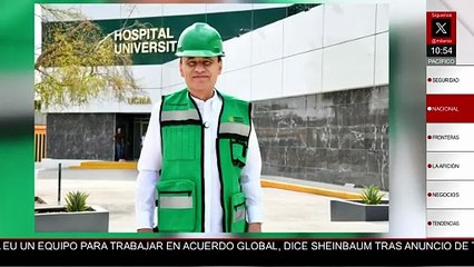 Gobernador de Sonora supervisa avances en la construcción del Hospital General 15 del IMSS