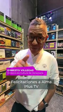 Felicitaciones a Alma de parte de Ernesto Villegas Poljak