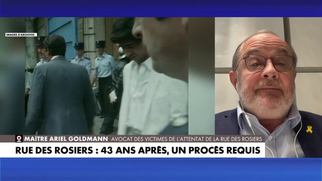 Me Ariel Goldmann évoque le procès requis, 43 ans après les attentats de la rue des Rosiers