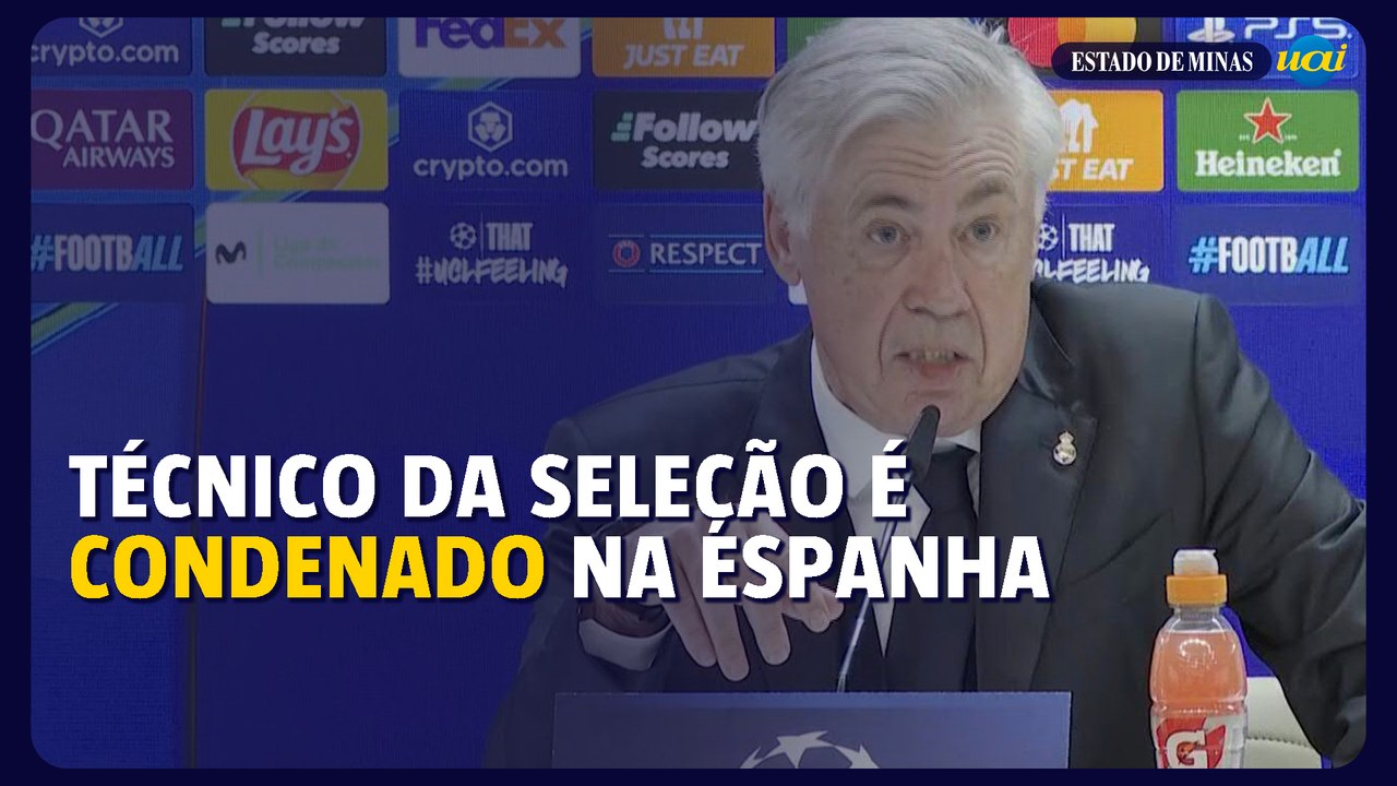 Justiça condena Ancelotti: “Sabia e agiu”