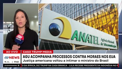 AGU acompanha processos contra Moraes nos EUA