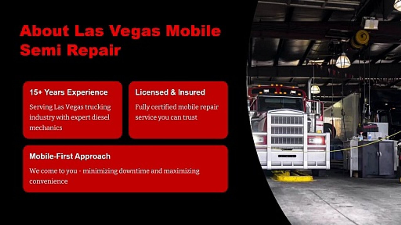 Las Vegas NV Mobile Truck Repair Experts