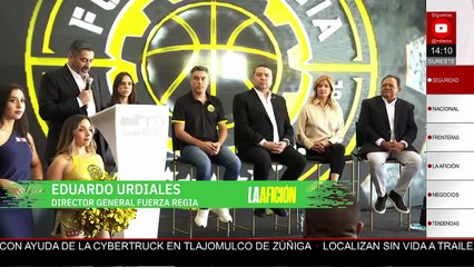 Fuerza Regia anuncia en conferencia de prensa el comienzo de una nueva era