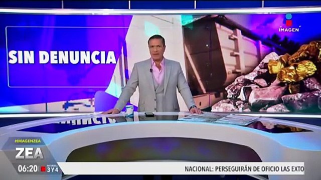 Tras el robo de 33 toneladas de concentrado de oro y plata, empresa no interpondrá una denuncia