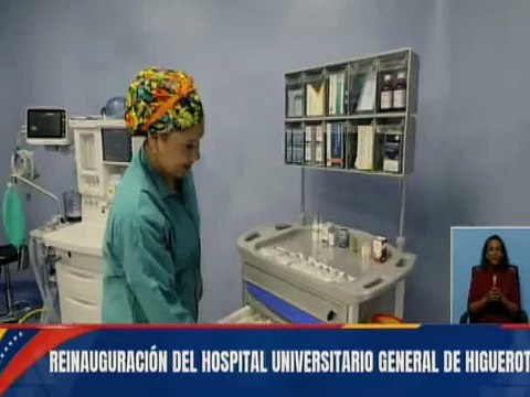 Primera Dama Cilia Flores celebró la renovación del Hospital Universitario General de Higuerote