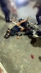 Vídeo: agentes da guarda municipal rendem suposto assaltante em avenida da capital