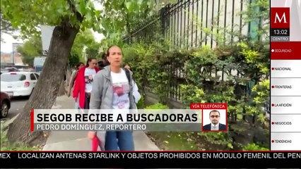 CDMX: Segob recibe a Colectivo Guerreras Buscadoras de Jalisco