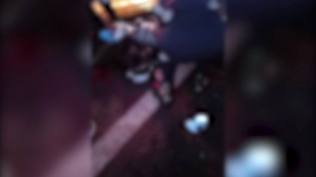 Imagens fortes! Vídeo mostra vítimas em estado grave instantes após atropelamento na PRc-467