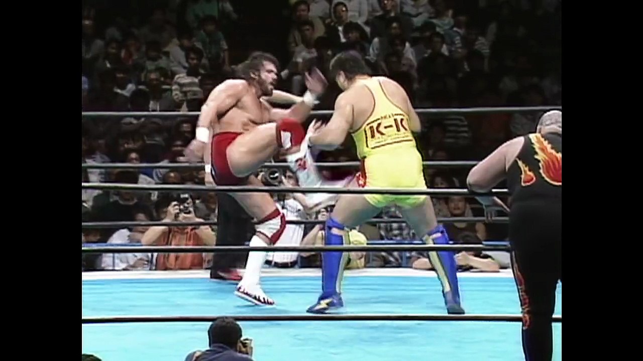 Masa Saito, Shinya Hashimoto & Koji Kitao vs. Big Van Vader, Bam Bam Bigelow & Steve Williams (5/24/1990)