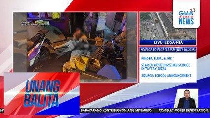 Isa patay, 2 sugatan sa pamamaril sa Brgy. Pio del Pilar; suspek na riding-in-tandem, tinutugis pa | Unang Balita