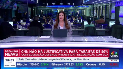 CNI: não há justificativa para tarifas de 50%; Itamaraty volta a convocar chefe da embaixada dos EUA