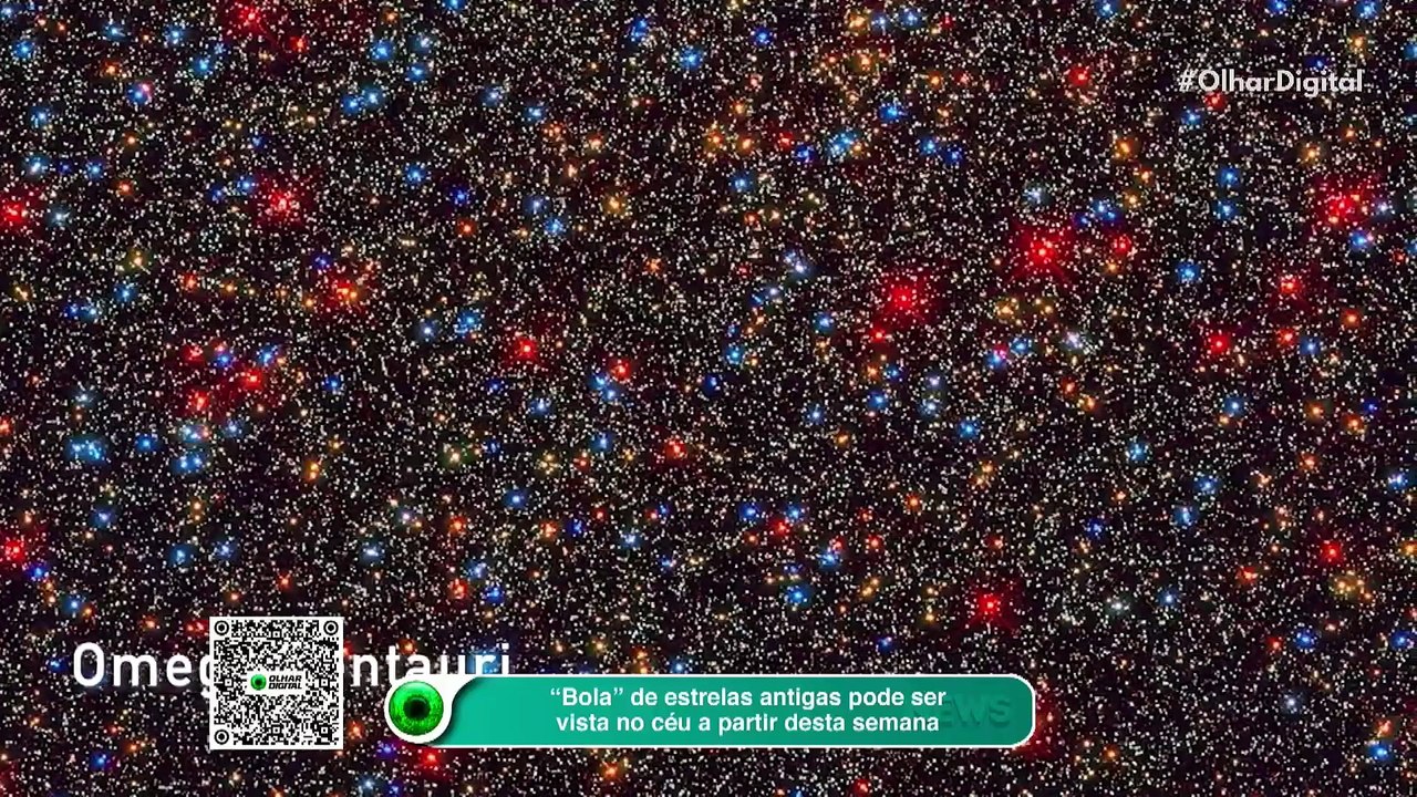 “Bola” de estrelas antigas pode ser vista no céu a partir desta semana