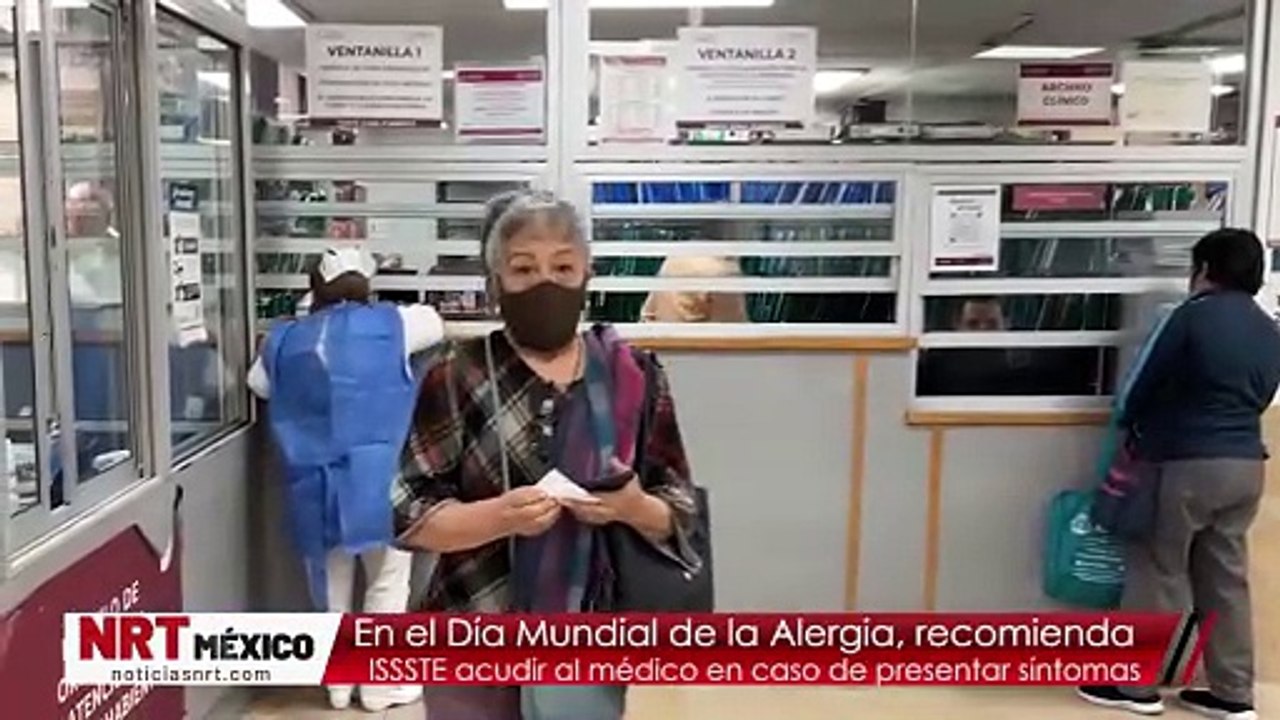 En el Día Mundial de la Alergia, recomienda ISSSTE acudir al médico en caso de presentar síntomas