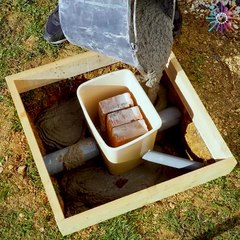 Creating a basic concrete junction box!