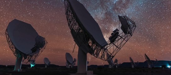 L'œil de l'Afrique tourné vers les étoiles