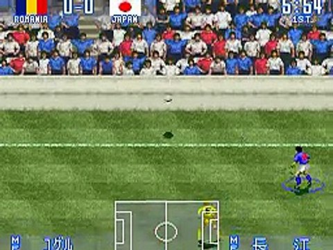 Jikkyou World Soccer Perfect Eleven (SNES) CPU VS CPU Mode