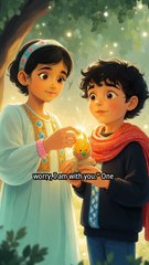 Little Fairy "Noor" – When Your Heart is Pure, Angels Appear | Beautiful Moral Story for Kids