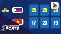 Alas Pilipinas, na-sweep ang Vietnam sa 2025 SEA V League