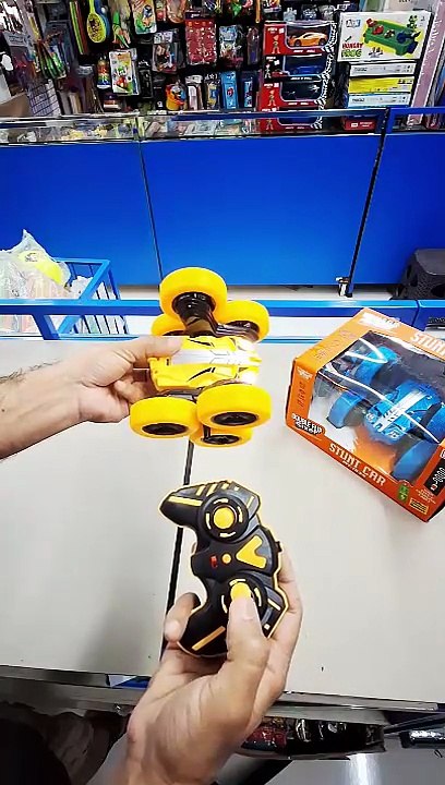 Unboxing and Review of Double Flip Sixer RC Stunt Car   6-Wheel Drive High-Speed Off-Road Drift Car   2.4 GHz Remote Control