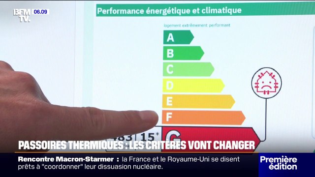 850.000 logements vont sortir de la catégorie passoires énergétiques en raison d'un changement du calcul du DPE