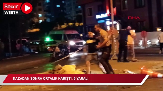 Gaziantep’te maddi hasarlı zincirleme kaza sonrası kavga