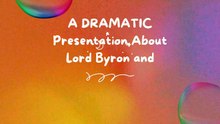 Lord Byron and Romanticism Analyzed Module1