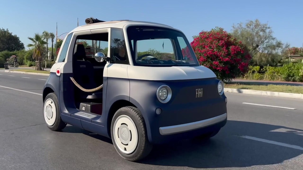 Exklusives Sondermodell im Bade- und Strandmoden-Look - Der neue Fiat Topolino Vilebrequin Collector’s Edition