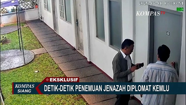 EKSKLUSIF! Rekaman CCTV Penemuan Jasad Diplomat Muda Kemlu Tewas di Indekos | KOMPAS SIANG
