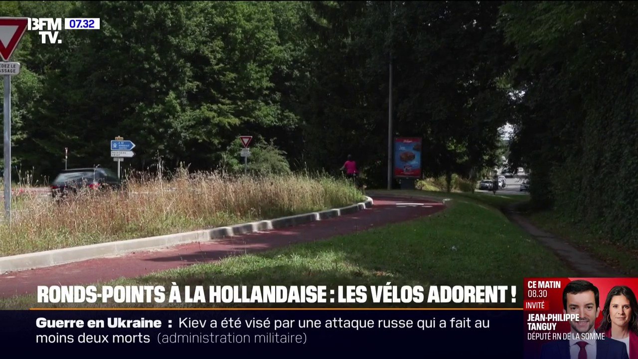 Ronds-points à la hollandaise: ces giratoires qui sécurisent la circulation des vélos