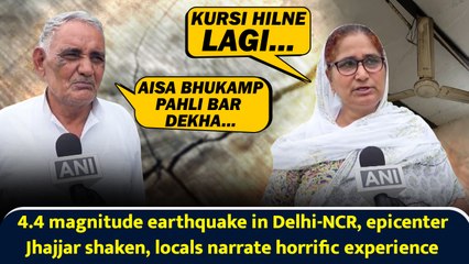4.4 magnitude earthquake hits Delhi-NCR, epicenter Jhajjar shaken, locals share horrific experience
