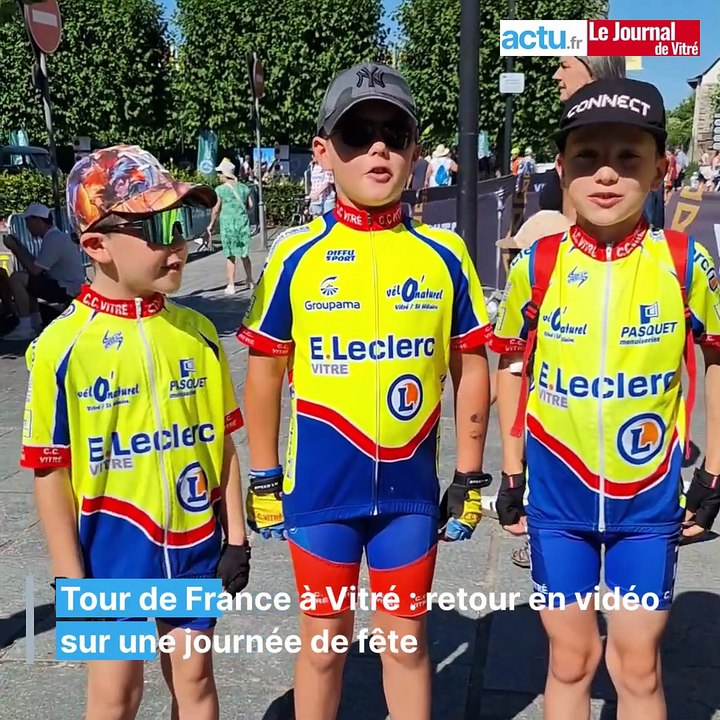 Retour en vidéo sur le passage du Tour de France à Vitré