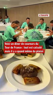 Voici ce que mangent les coureurs du Tour de France pour le dîner - Cyclisme - Tour de France