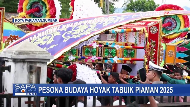Hoyak Tabuik Piaman 2025 Digelar, Tradisi di Pariaman yang Tarik Wisatawan Lokal hingga Mancanegara