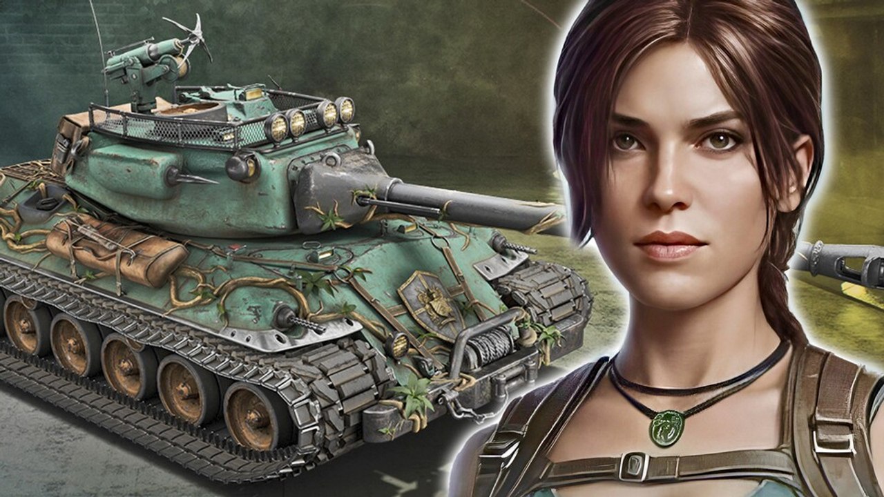 Tomb Raider auf Abwegen: Lara Croft fährt jetzt im Panzer durch den Dschungel