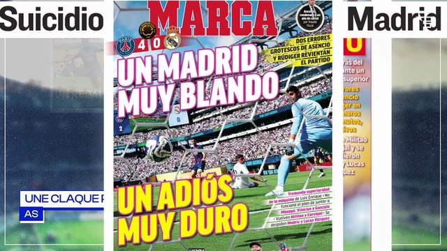 La presse jubile après l’humiliation du Real contre le PSG, l’Europe réclame le Ballon d’Or pour Ousmane Dembélé
