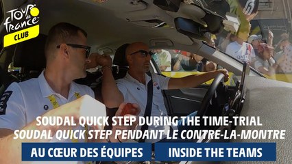 Inside Teams  - Soudal Quick Step during the time-trial