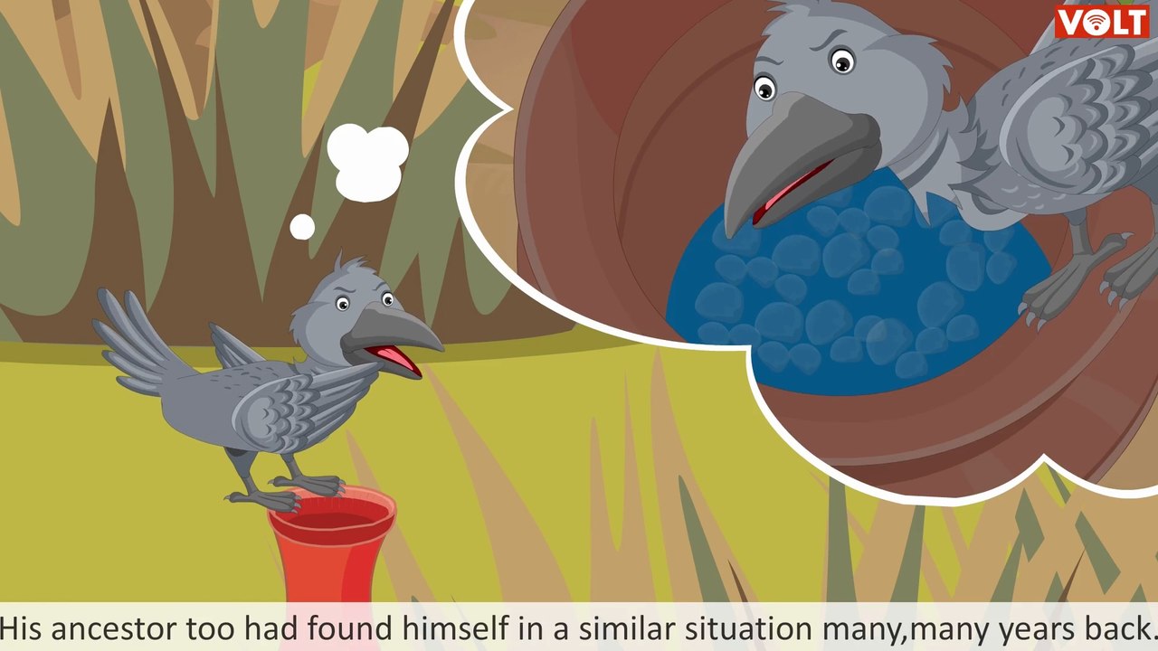 The Wise Crow | The Thirsty Crow 2.0 🐦 | Moral Story