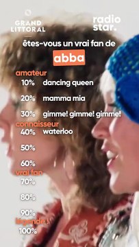 🕺✨ QUI CONNAÎT ABBA ? On parie que tout le monde a déjà chanté Dancing Queen ou Gimme! Gimme! Gimme! au moins une fois… mais on veut les chiffres 🎯 💬 Dites-nous en commentaire : A combien de pourcent connaissez-vous abba ? #ABBA #quiz #disco