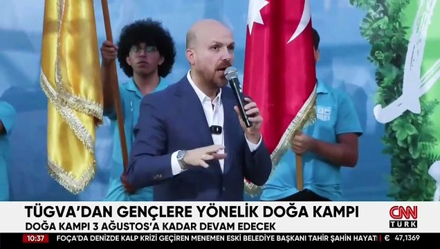 TÜGVA Yüksek İstişare Kurulu Üyesi Bilal Erdoğan gençlerle bir araya geldi