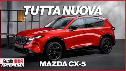 Mazda rivoluziona la CX-5: design, interni e quel 2.5 benzina...