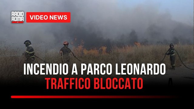 Nuovo maxi incendio di sterpaglie tra Roma e Fiumicino