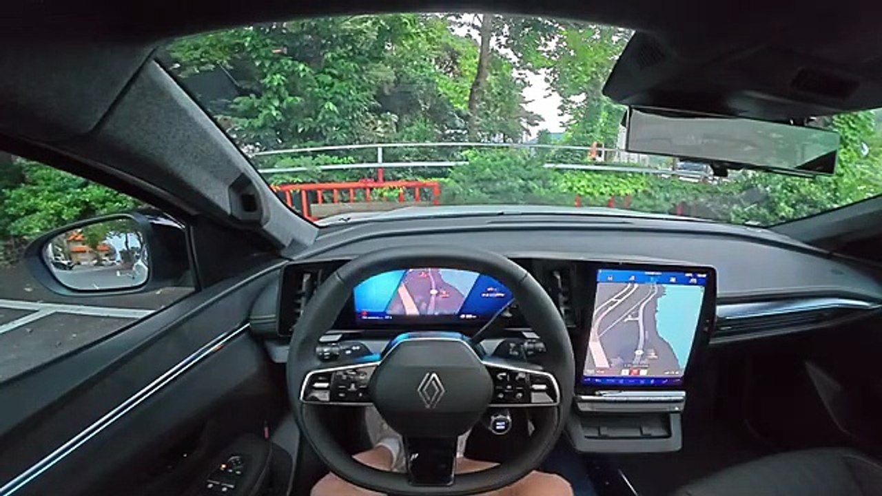 2026 Renault Scenic electric POV drive