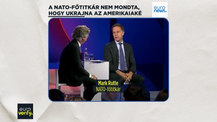 Tényellenőrzés: a NATO-főtitkár nem mondta, hogy Ukrajna amerikai terület