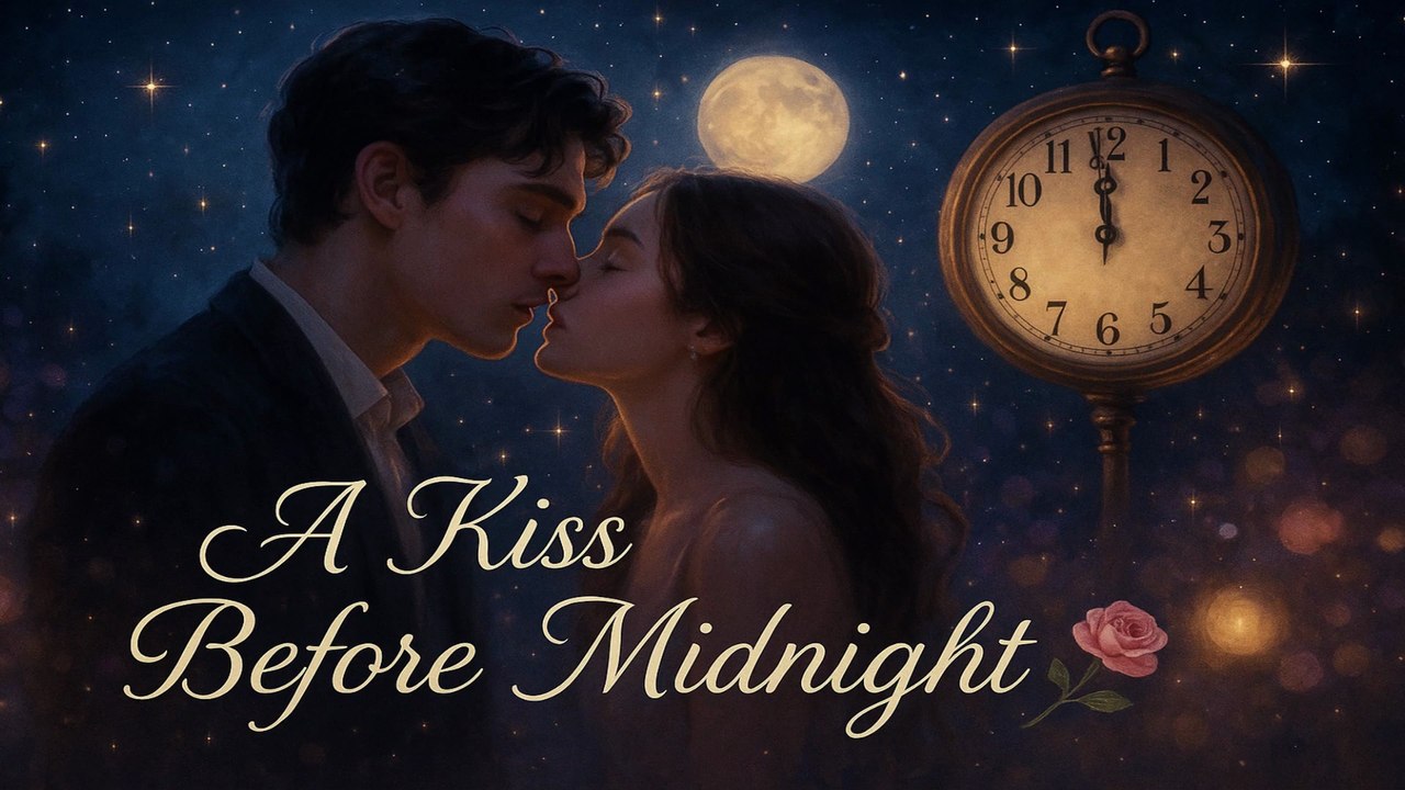 A Kiss Before Midnight 💋 | Original Romantic Love Song (Lyric Video)